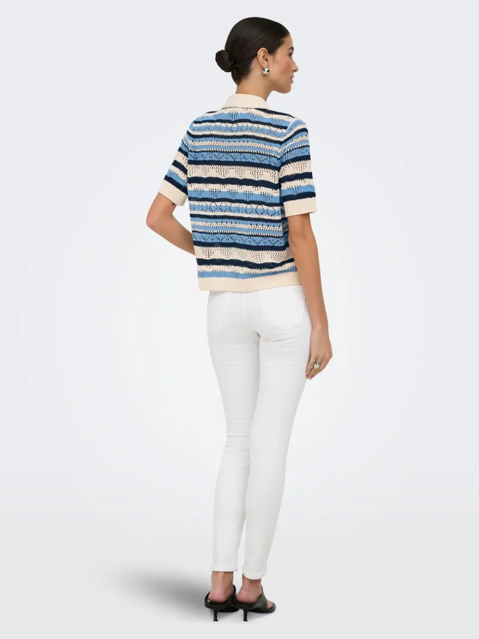 ONLLULA Col polo en maille