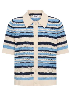 ONLLULA Col polo en maille