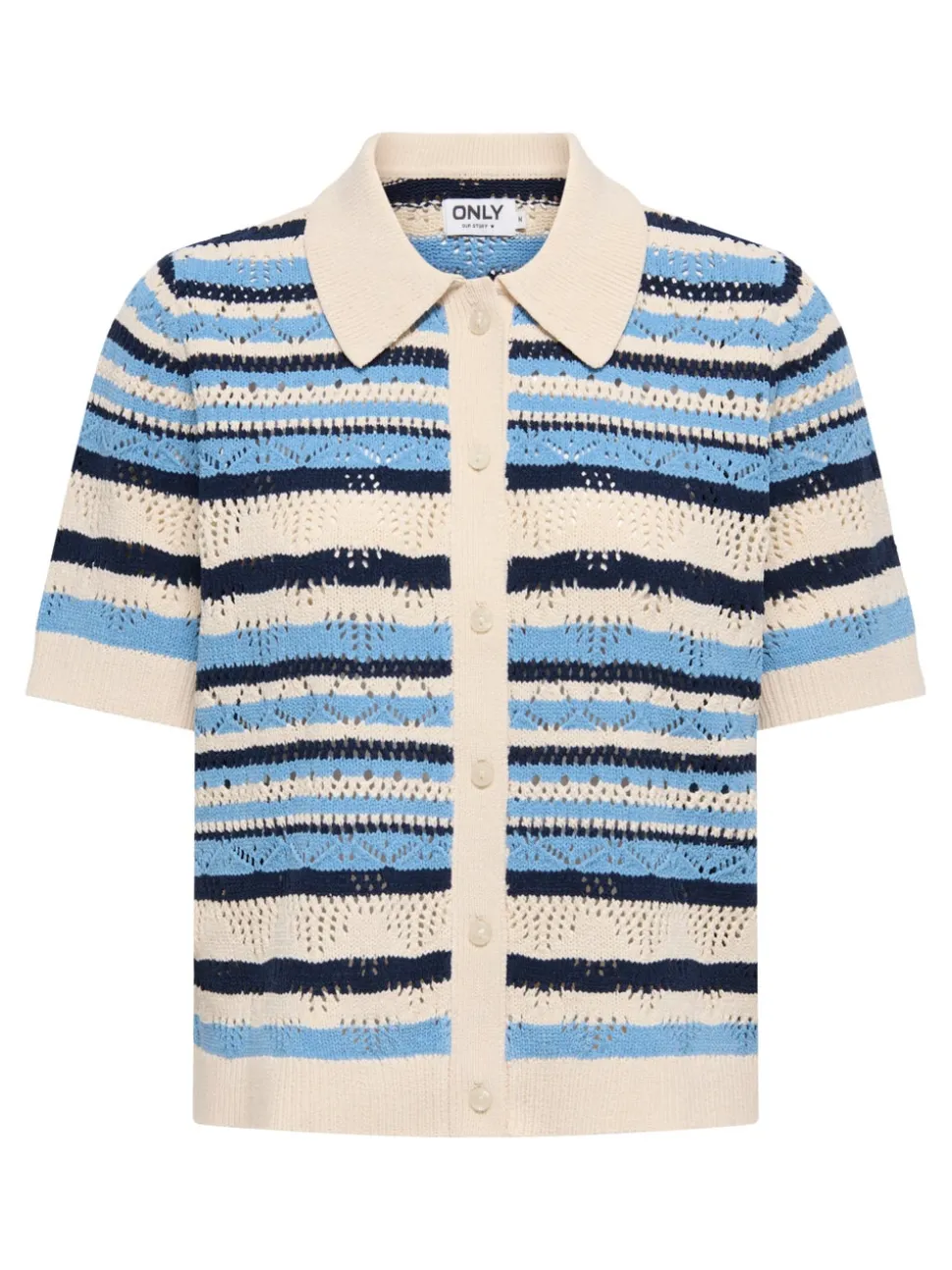 ONLLULA Col polo en maille