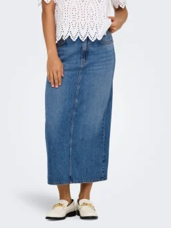 ONLLUMI Jean Jupe en denim Jupe midi