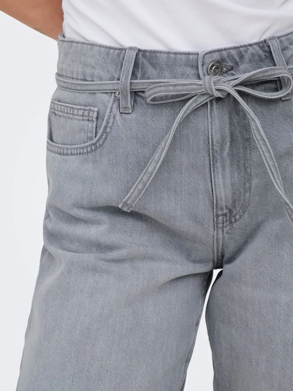 ONLLUMI Taille moyenne Wide Leg Fit Short en denim