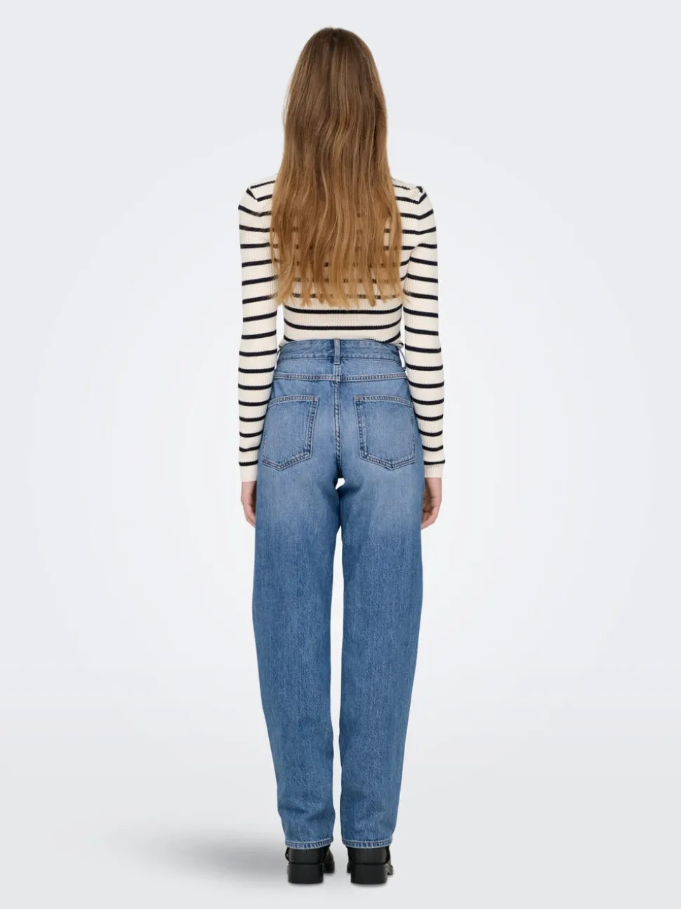 ONLLUMI Taille moyenne Mom Fit Jeans