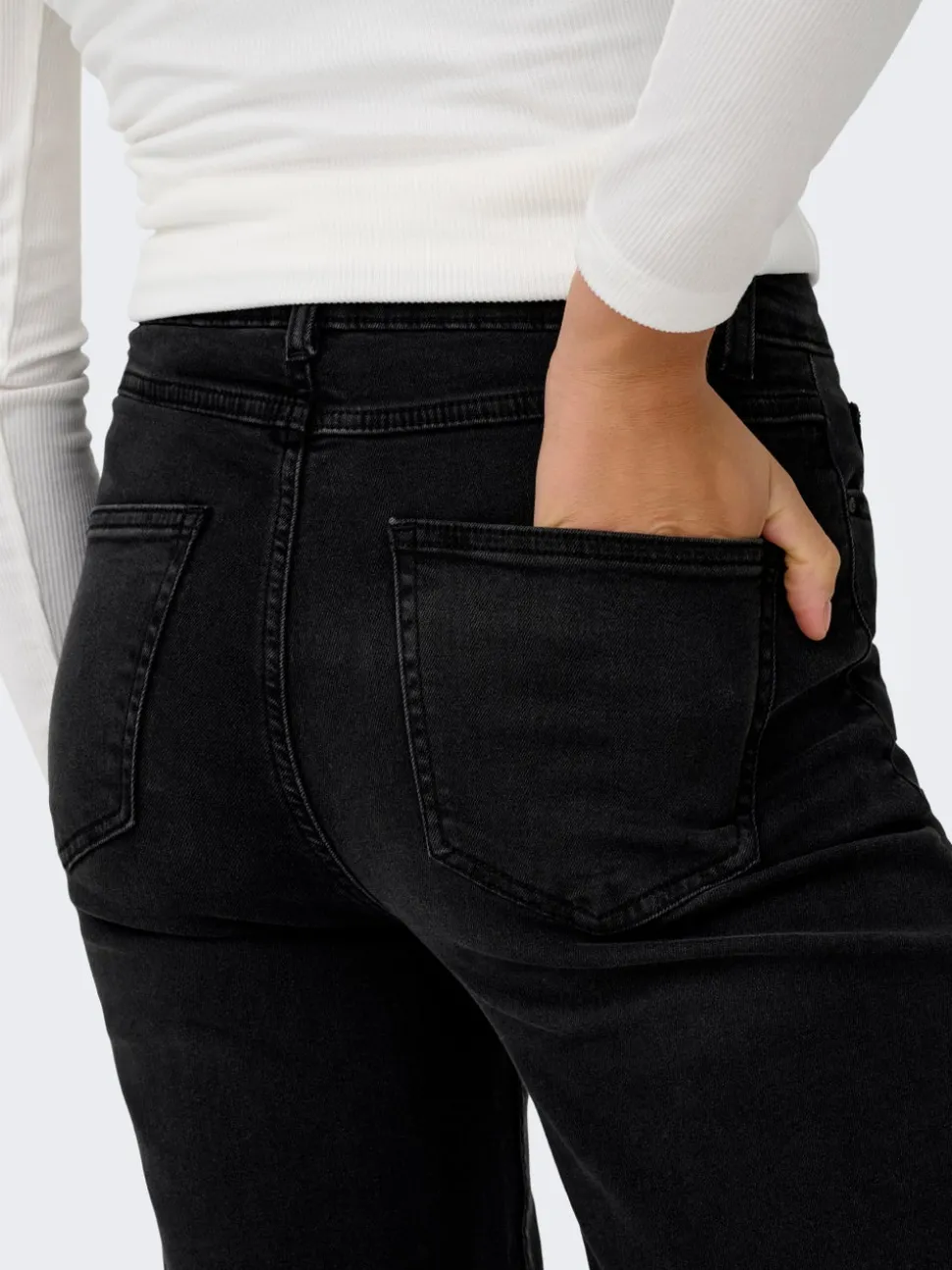 ONLLUNA Taille haute Wide Leg Fit Jeans