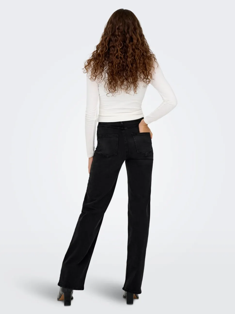 ONLLUNA Taille haute Wide Leg Fit Jeans