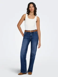 ONLLUNA Taille haute Wide Leg Fit Jeans