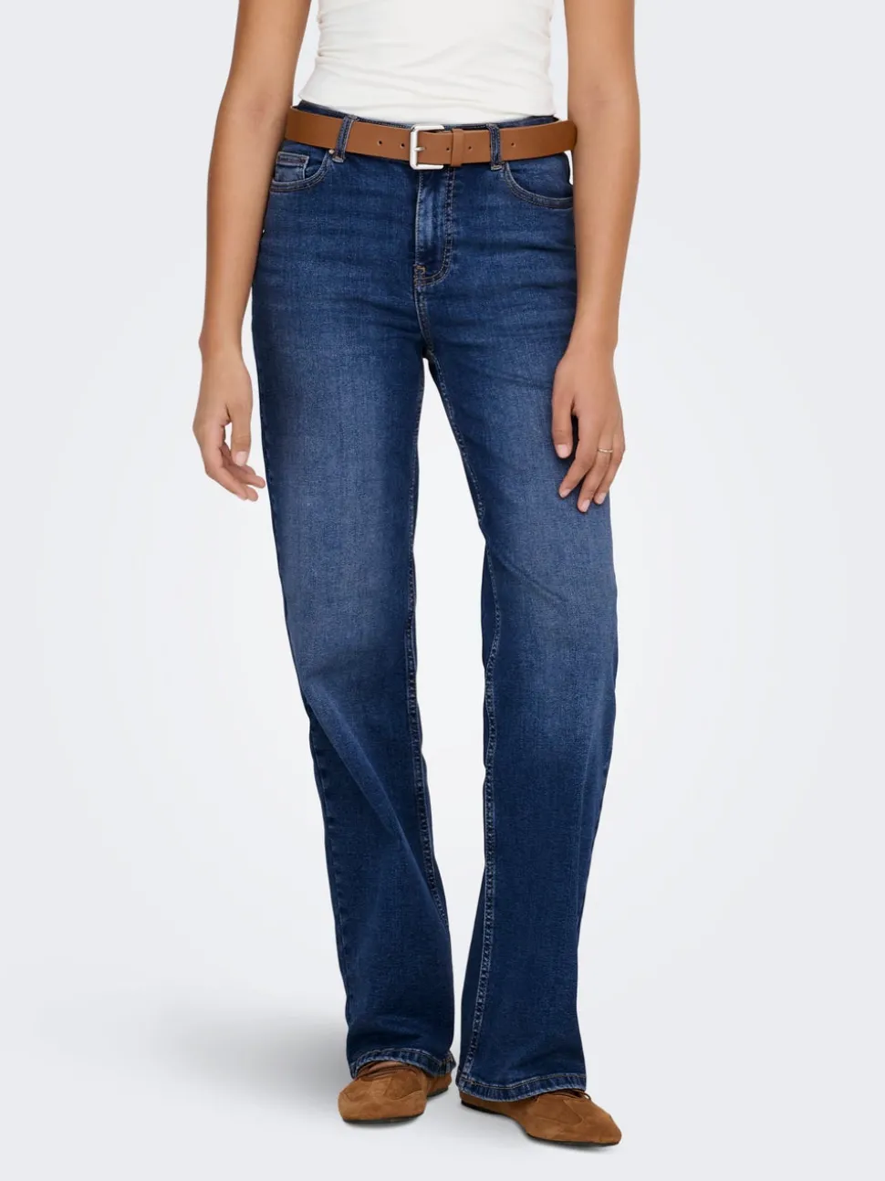 ONLLUNA Taille haute Wide Leg Fit Jeans