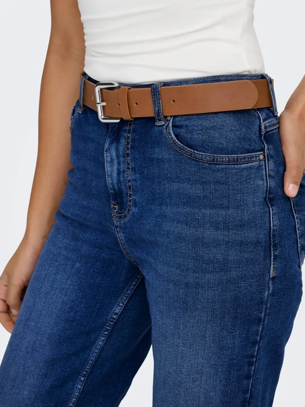 ONLLUNA Taille haute Wide Leg Fit Jeans