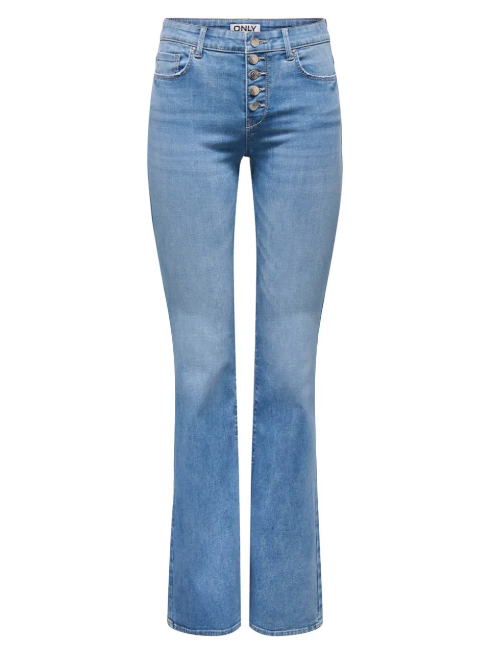 ONLLUSH Taille extra basse Retro Flared Fit Jeans