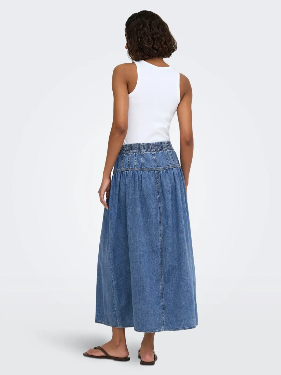 ONLLYRA Jupe en denim Jupe longue