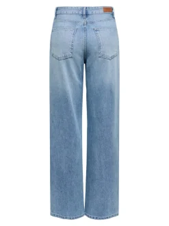 ONLMADDIE-O Taille haute Wide Leg Fit Jeans