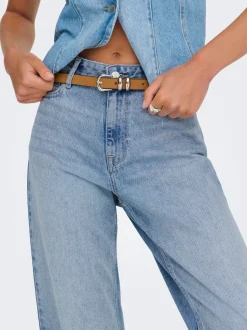 ONLMADDIE-O Taille haute Wide Leg Fit Jeans