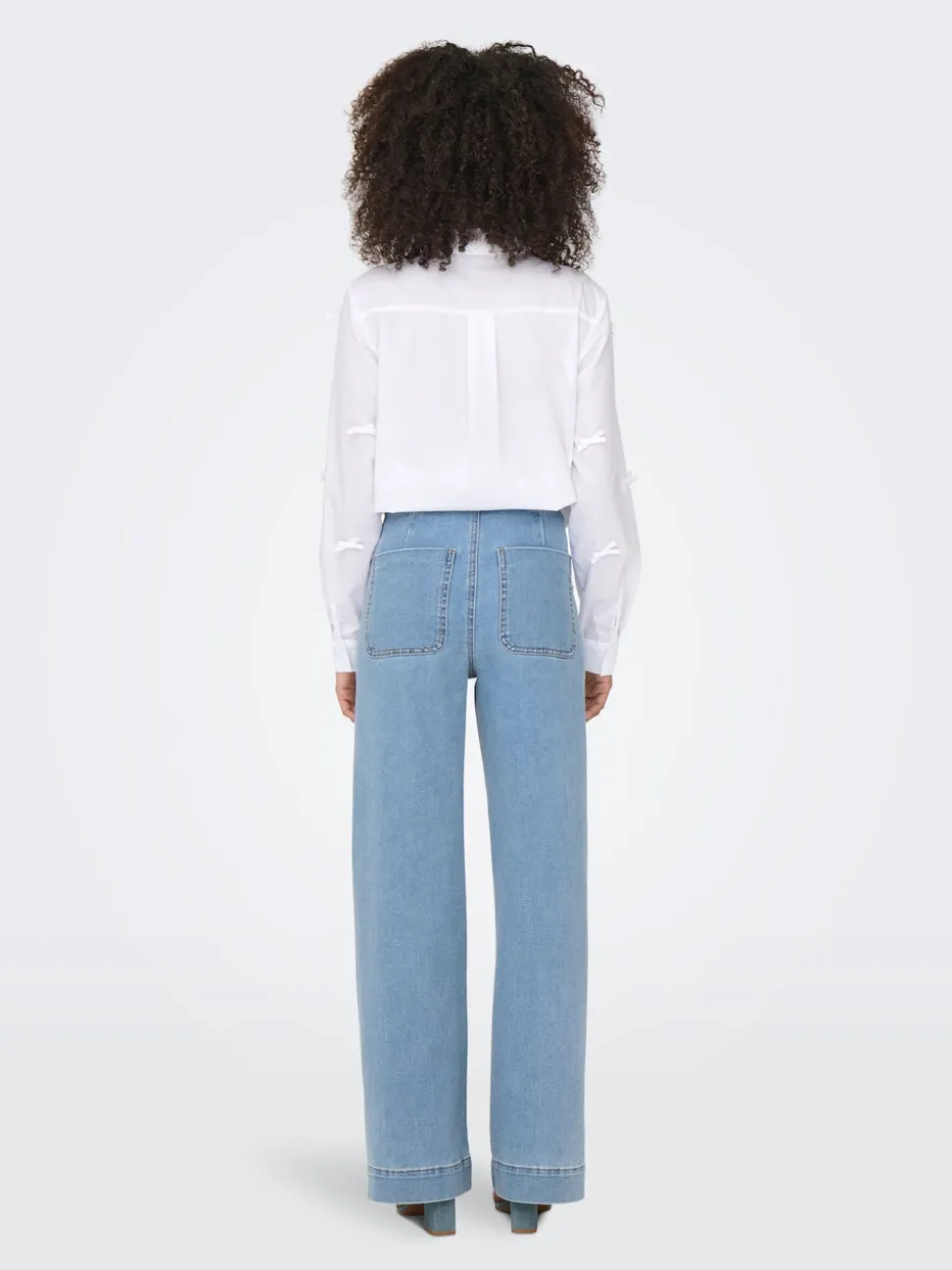 ONLMADELINE Taille haute Wide Leg Fit Jeans