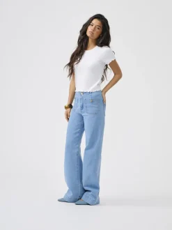 ONLMADELINE Taille haute Wide Leg Fit Jeans