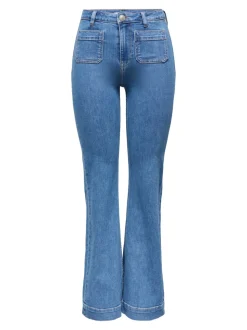 ONLMADISON Taille haute Flared Fit Jeans