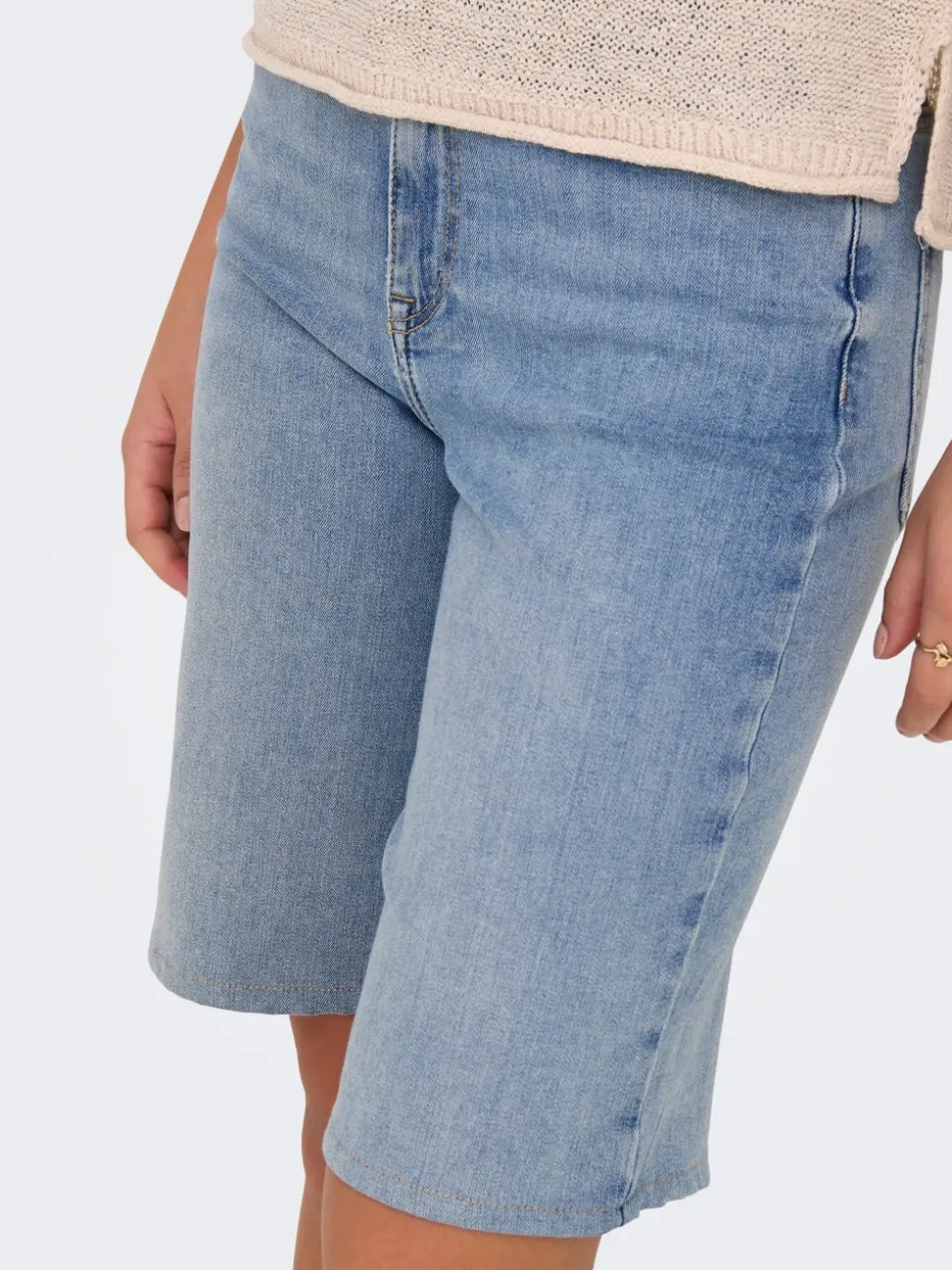 ONLMADISON Taille haute Regular Fit Short en denim