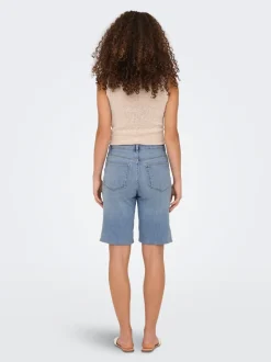 ONLMADISON Taille haute Regular Fit Short en denim