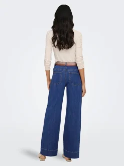 ONLMADISON Taille haute Wide Leg Fit Jeans