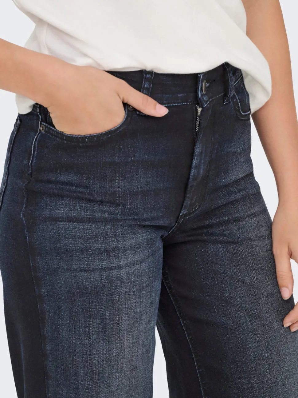 ONLMADISON Taille haute Wide Leg Fit Jeans