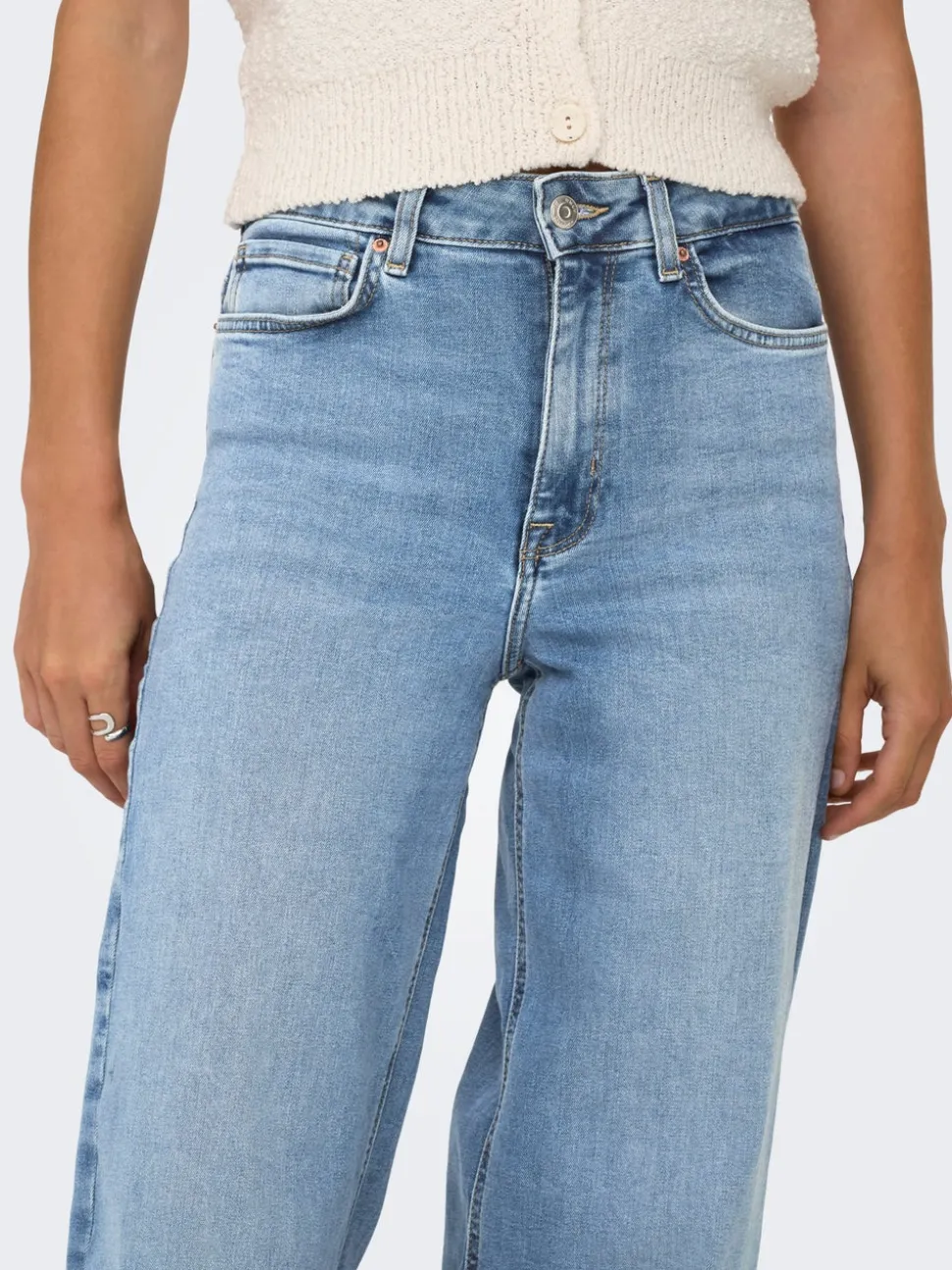 ONLMADISON Taille haute Wide Leg Fit Jeans