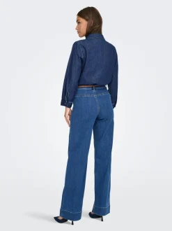 ONLMADISON Taille haute Wide Leg Fit Jeans