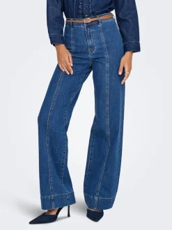 ONLMADISON Taille haute Wide Leg Fit Jeans