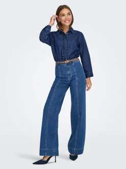 ONLMADISON Taille haute Wide Leg Fit Jeans