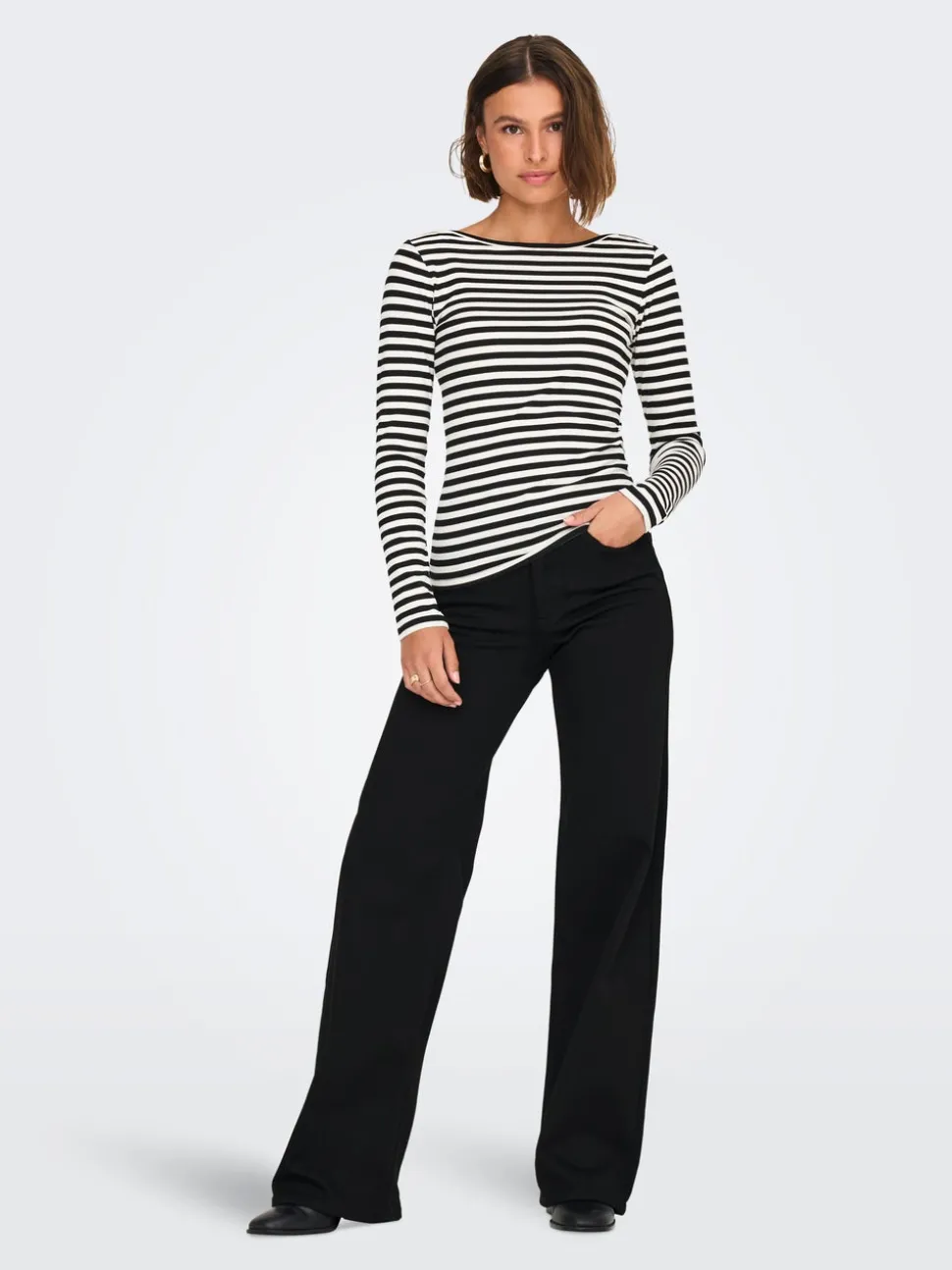 ONLMADISON Taille haute Wide Leg Fit Jeans