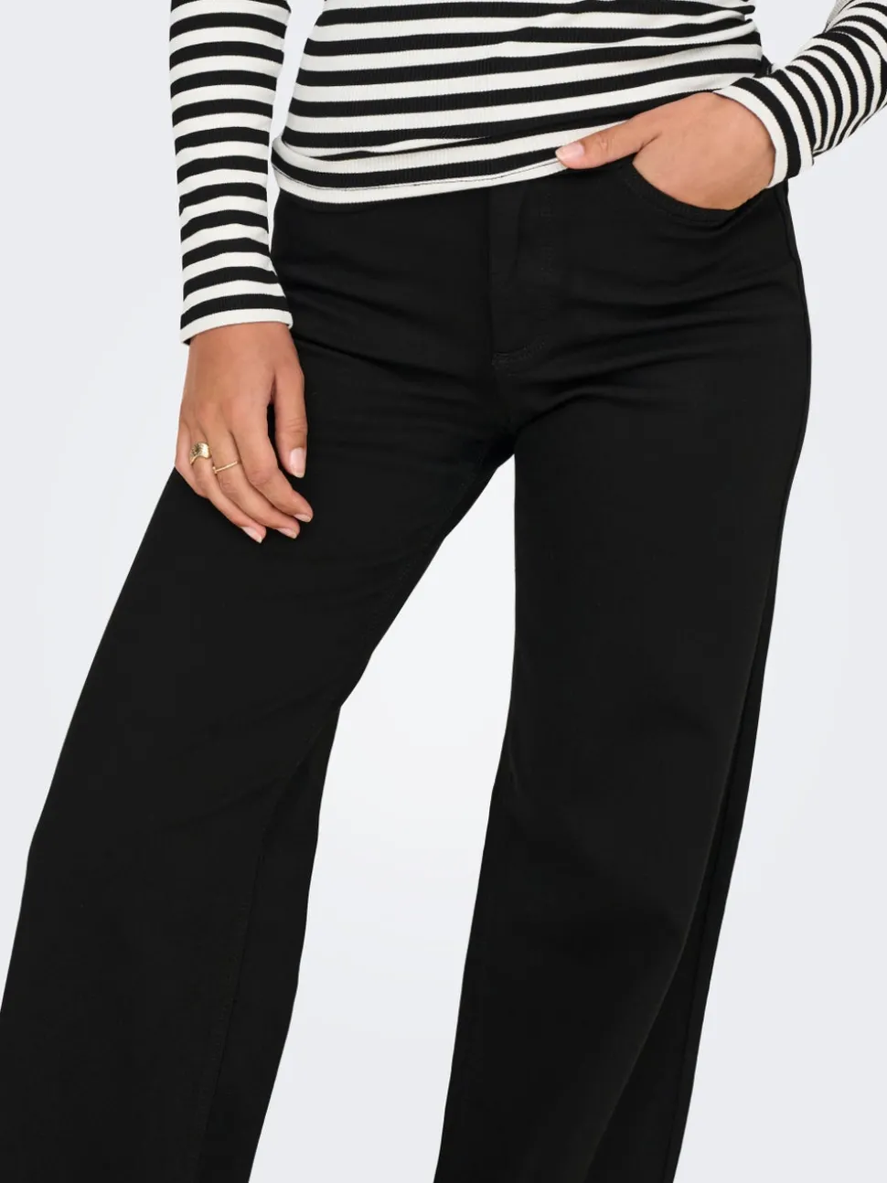 ONLMADISON Taille haute Wide Leg Fit Jeans