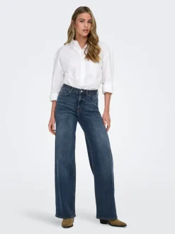 ONLMADISON Taille haute Wide Leg Fit Jeans