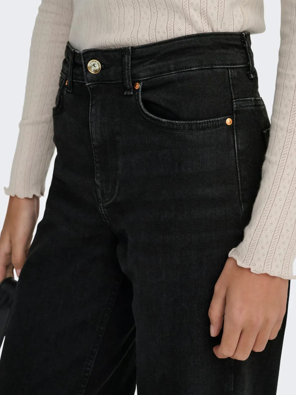 ONLMADISON Taille haute Wide Leg Fit Jeans