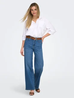 ONLMADISON Taille haute Wide Leg Fit Jeans