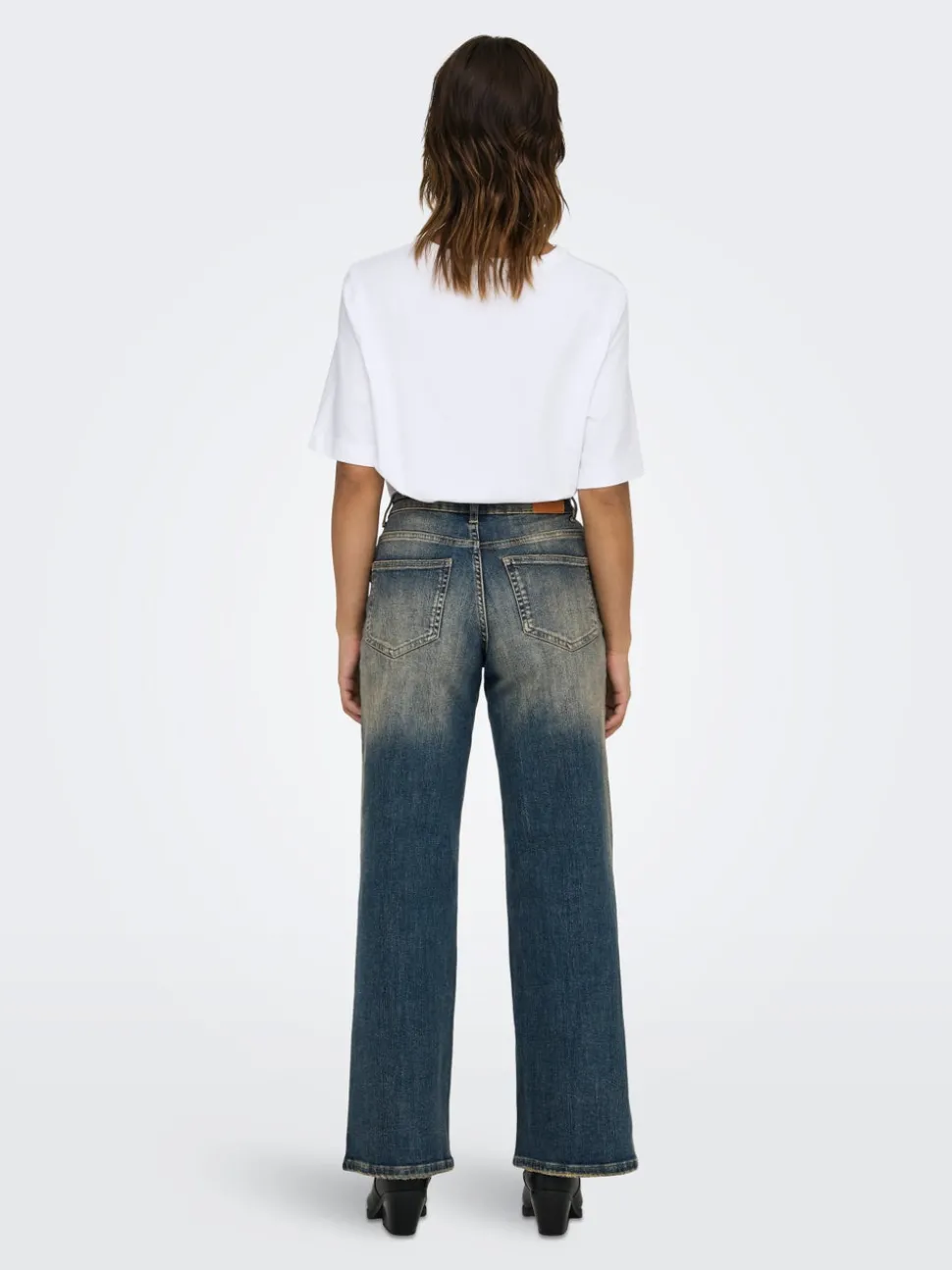 ONLMADISON Taille haute Wide Leg Fit Jeans