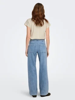 ONLMADISON Taille haute Wide Leg Fit Jeans
