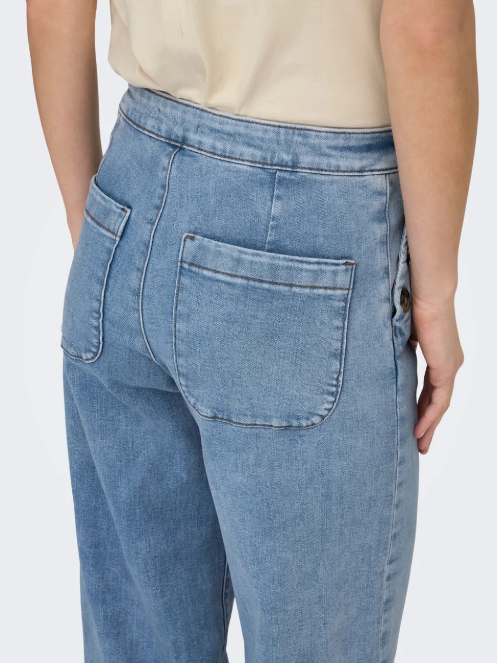 ONLMADISON Taille haute Wide Leg Fit Jeans