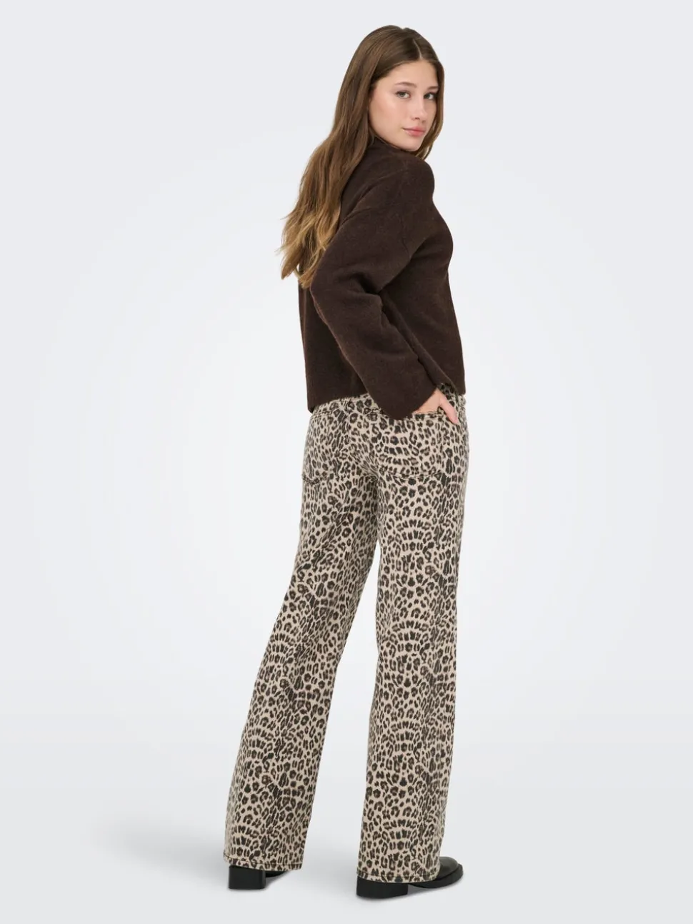 ONLMADISON Taille haute Wide Leg Fit Jeans