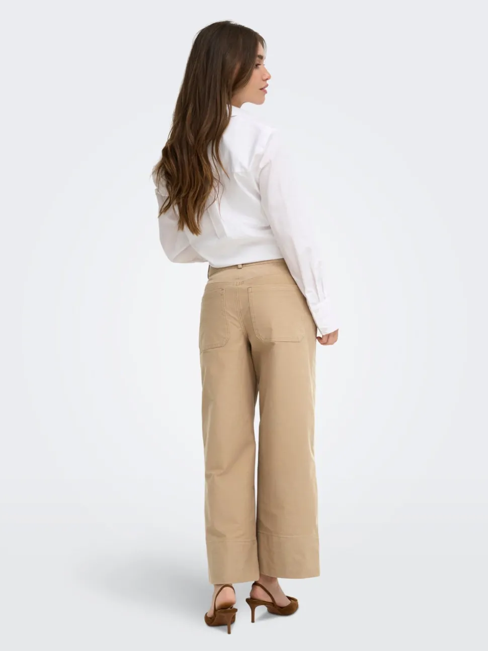 ONLMADISON-CLAIR Cropped Fit Pantalon