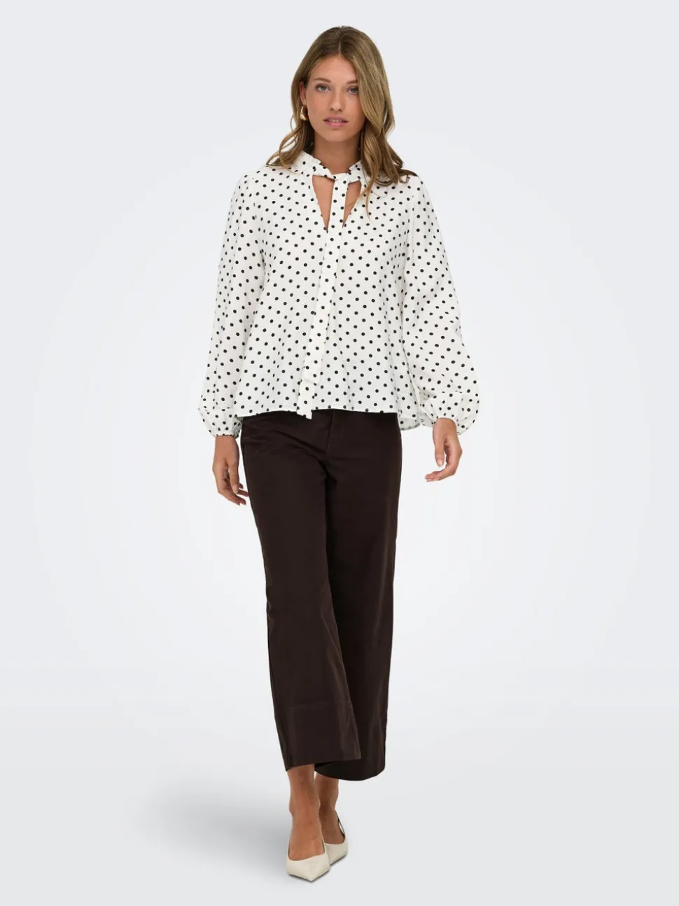 ONLMADISON-CLAIR Cropped Fit Pantalon