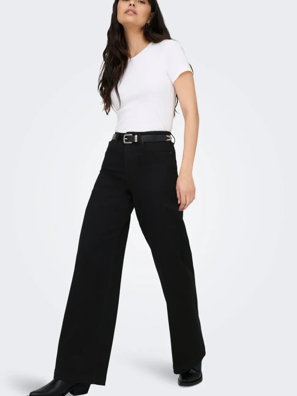 ONLMADISON-ROYAL Taille haute Wide Leg Fit Jeans