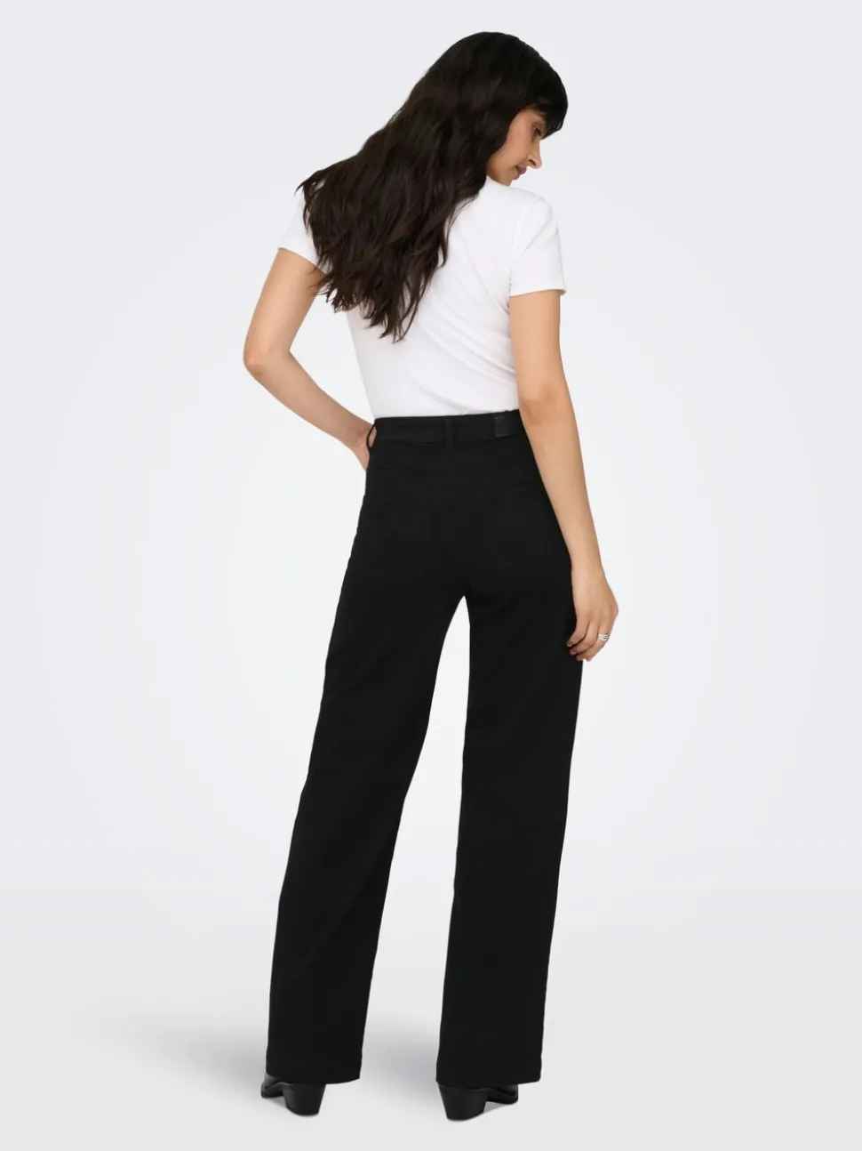 ONLMADISON-ROYAL Taille haute Wide Leg Fit Jeans