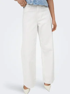 ONLMADISON-SILLE Taille haute Wide Leg Fit Jeans