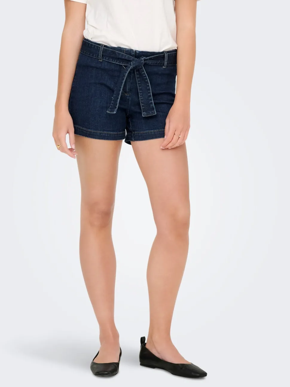 ONLMADISON Taille haute Regular Fit Short en denim