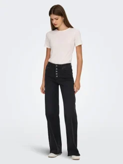 ONLMADISON Taille haute Wide Leg Fit Jeans