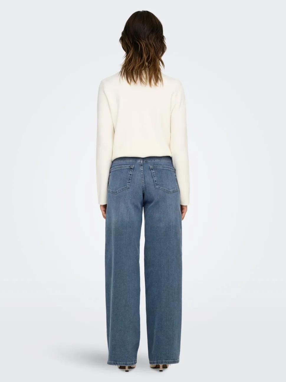 ONLMADISON Taille haute Wide Leg Fit Jeans