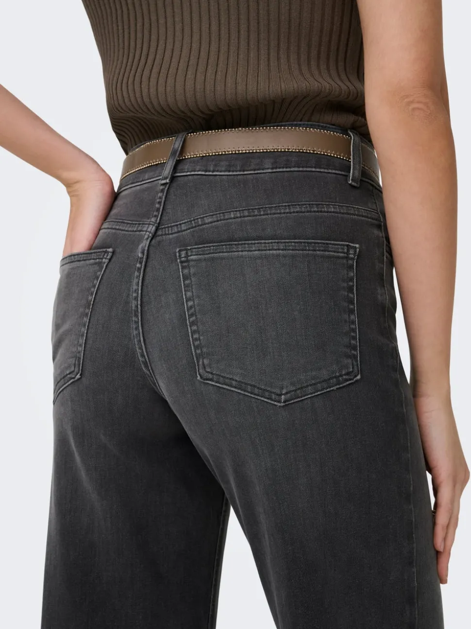 ONLMADISON Taille haute Wide Leg Fit Jeans