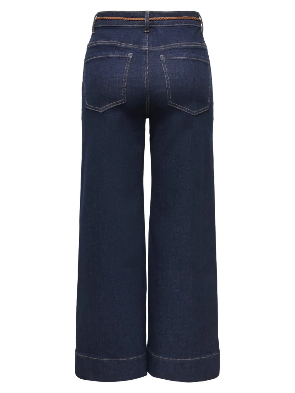 ONLMADISON Taille haute Wide Leg Fit Court Jeans