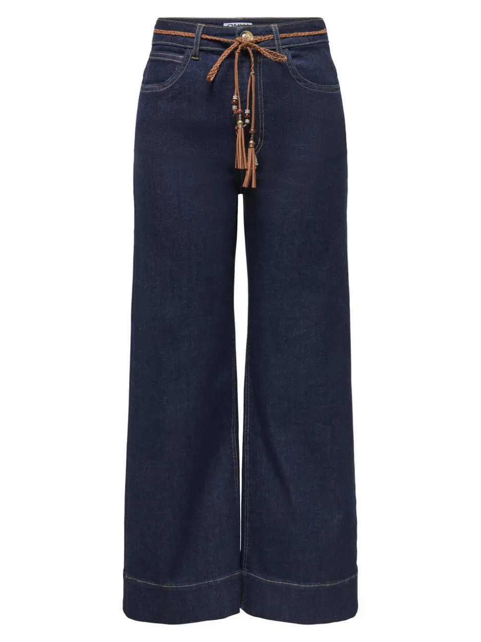 ONLMADISON Taille haute Wide Leg Fit Court Jeans