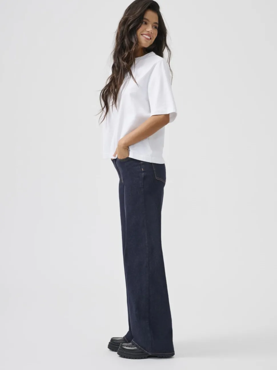 ONLMADISON Taille haute Wide Leg Fit Jeans
