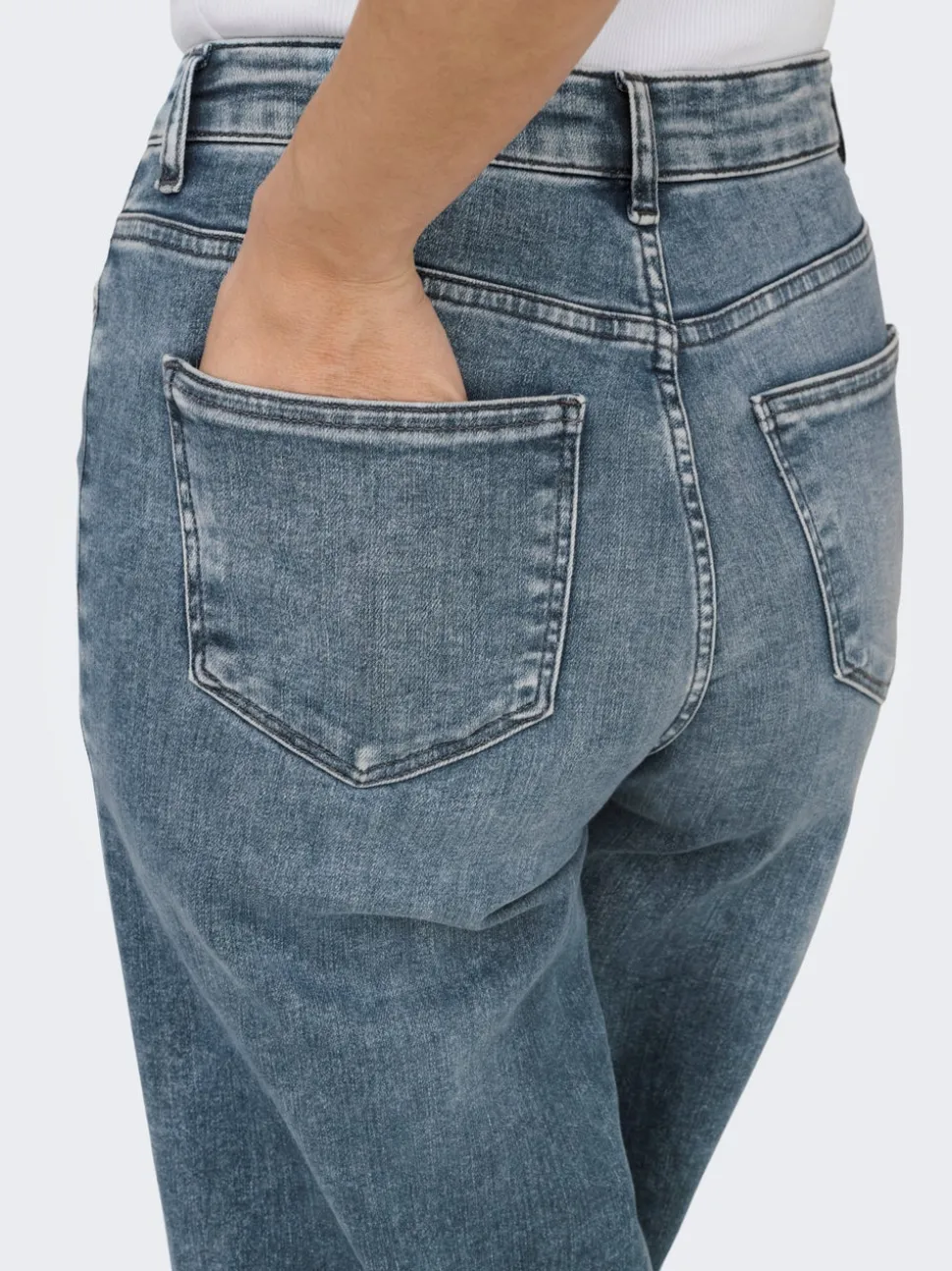 ONLMADISON Taille haute Wide Leg Fit Jeans
