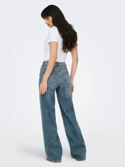 ONLMADISON Taille haute Wide Leg Fit Jeans