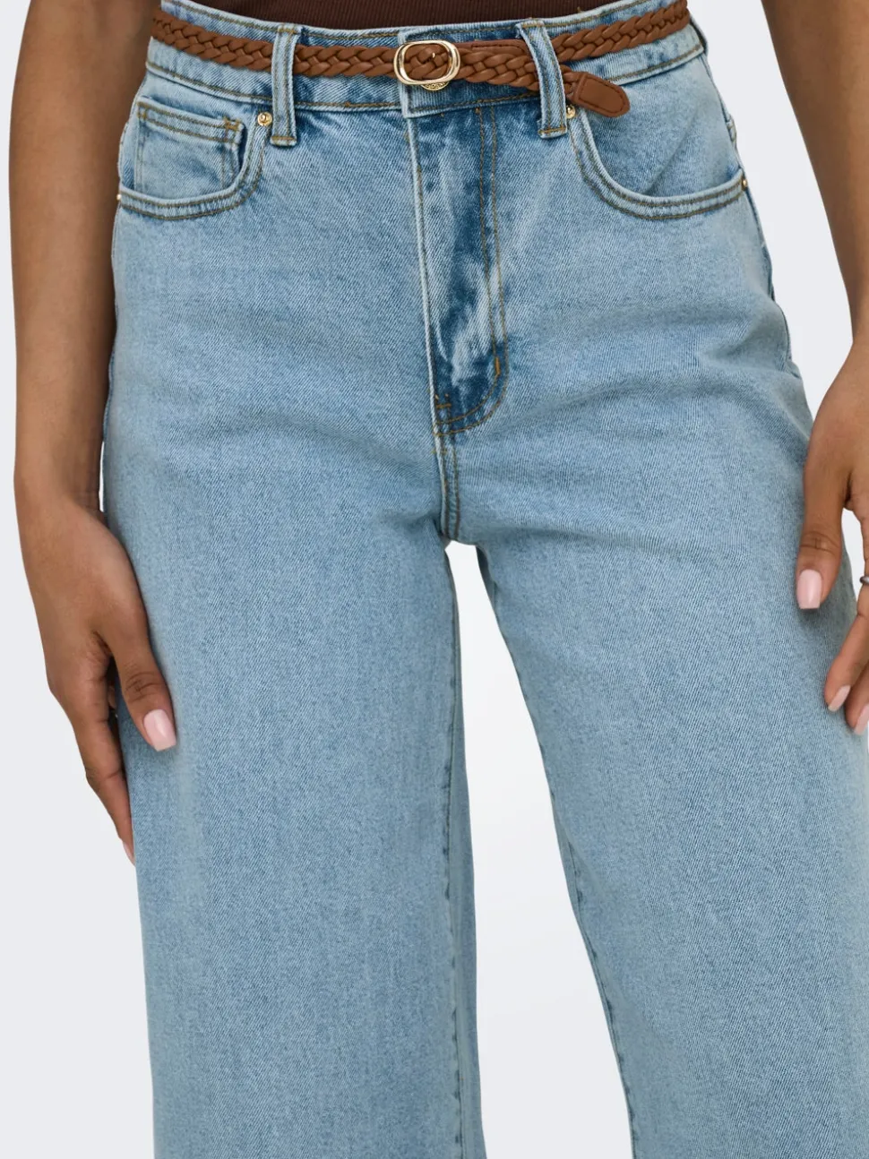 ONLMADISON Taille haute Wide Leg Fit Jeans